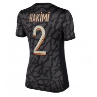 Camiseta Paris Saint-Germain Achraf Hakimi #2 Tercera Equipación para mujer 2023-24 manga corta